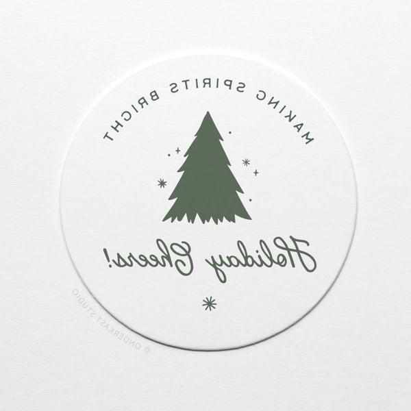 Holiday Cheers Coasters Set